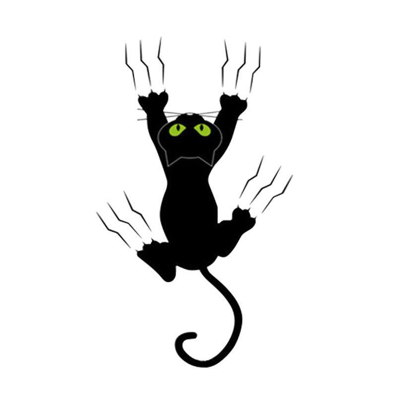 Autocolant auto 1 buc Autocolant auto 3D stereo animal Autocolant creativ pisică câine pentru geamurile mașinii Decaluri auto drăguțe Ornament auto de uz casnic