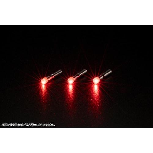 Kotobukiya M.S.G Modeling Support Goods Milight 316 Red Set of 3, Approx. 16mm in Length, Non-Scale Plastic Model