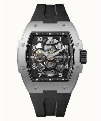 The Play Black Skeleton Dial Automatic I15301 Men's Watch