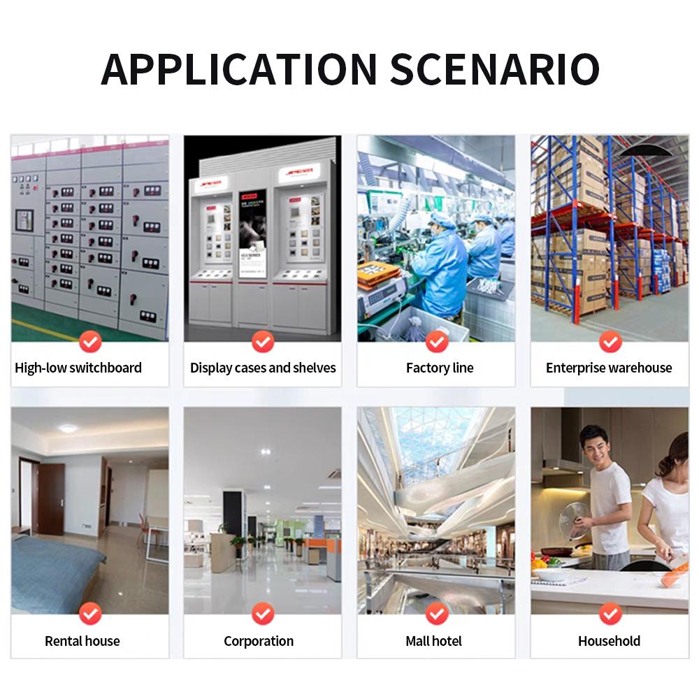 8 In 1 WIFI Energy Meter Color Screen Phone Remotely APP Control AC  2P AC 170V~270V Power Voltmeter Voltage Amps Watt Kwh Meter