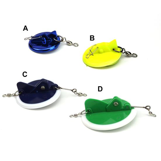 Plástico Dipsy Diver Direccional Forma Redonda Ángulo Ajustable Disco Dipsey Diver Accesorios de Pesca