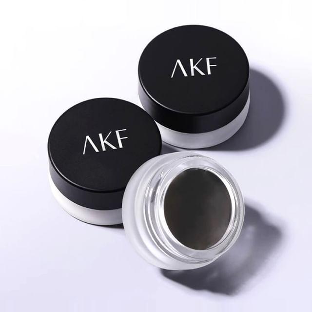AKF - Smooth Eyeliner Cream - 2 Colors #01 Black - 5g