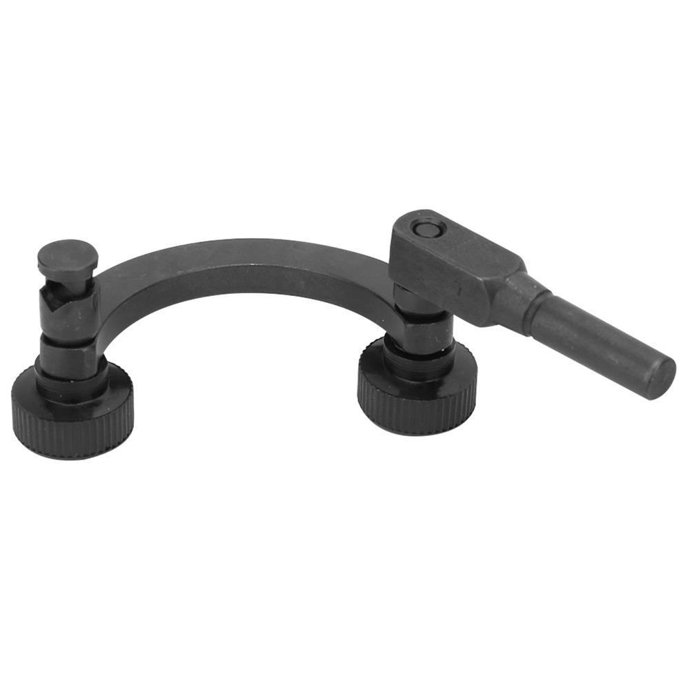 8mm Dial Indicator Holder Half Round / Arc Design Hard Steel Test Indicator Holder Adjustable Center Arc Support Stand