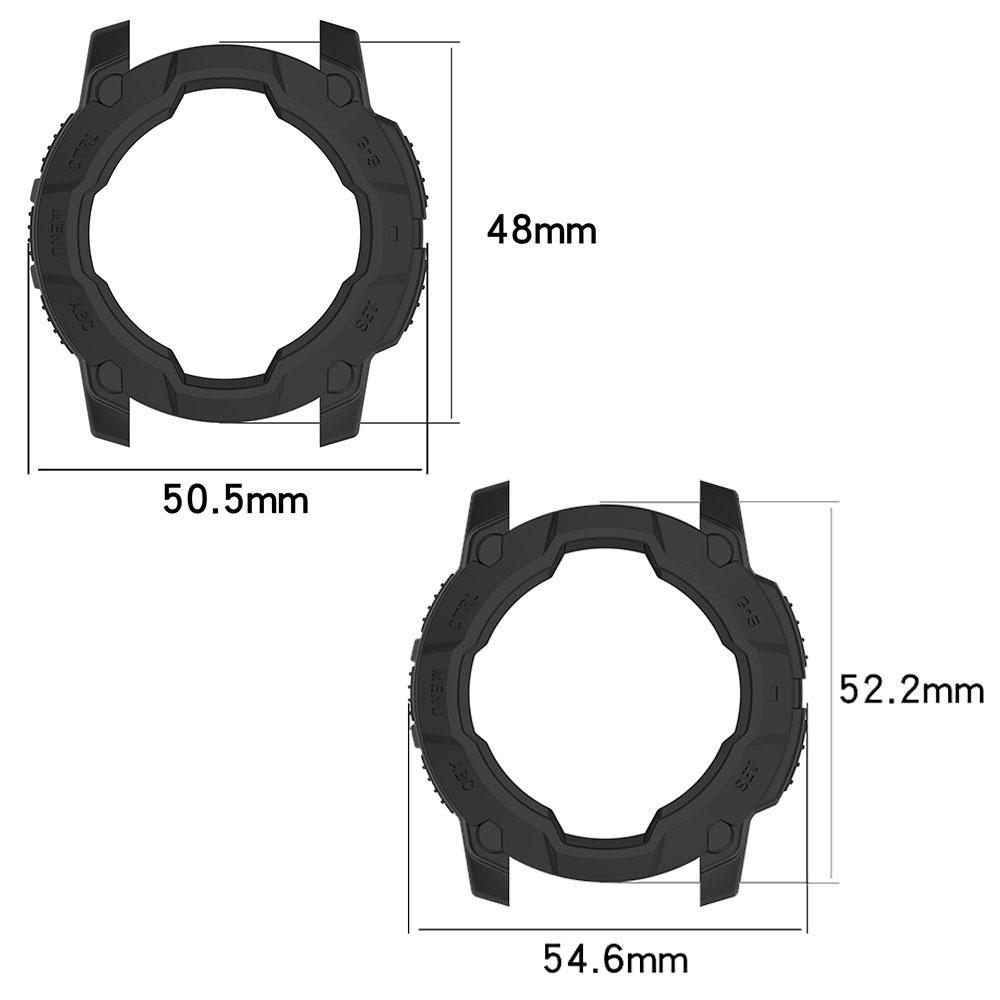 Silicone Protective Case Cover for Garmin instinic 3 45mm 50mm Sports SmartWatch Shell with glass film