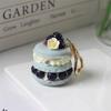 New Simulation Fruit Dessert Pendant Funny Simple Bag Pendant Multi-purpose Keychain Gift