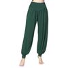 Harem Yoga Pants with Pockets - High Waist, Wide Leg, Casual & Loose Fit for Dance & Home
