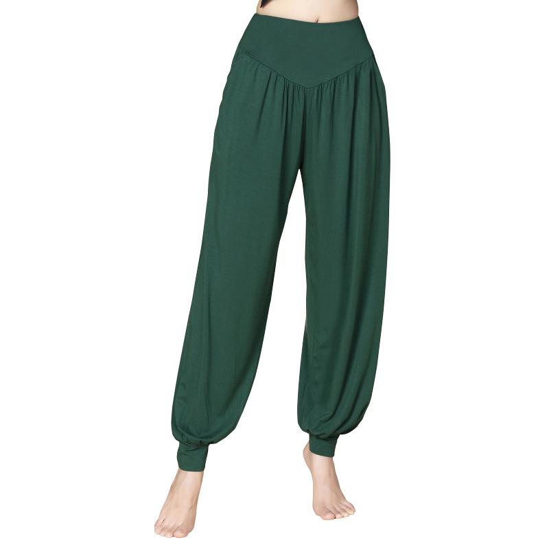 Harem Yoga Pants with Pockets - High Waist, Wide Leg, Casual & Loose Fit for Dance & Home