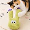 Plush Cat Toy Cactus Toy, Catnip Filled Chew Cute Handcrafted Stuffed Kitten Teething for Indoor Cats Entertainment