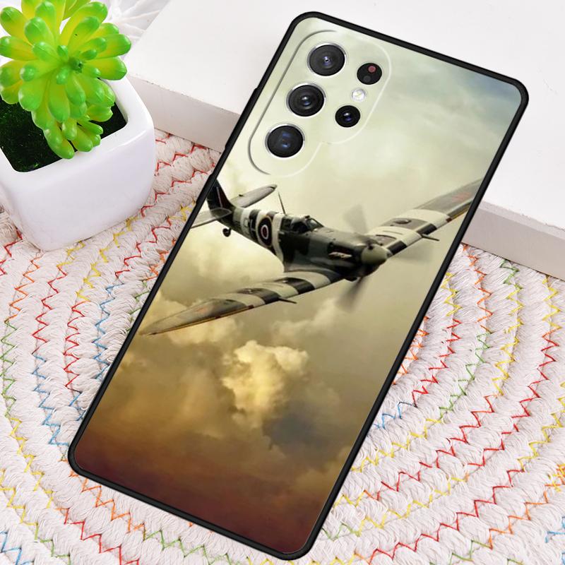 Fighter Plane In The Sky Phone Case for Samsung Galaxy Note 10 Pro S26 Ultra S23 S24 FE S25 S21 S22 PLUS Shockproof Cove