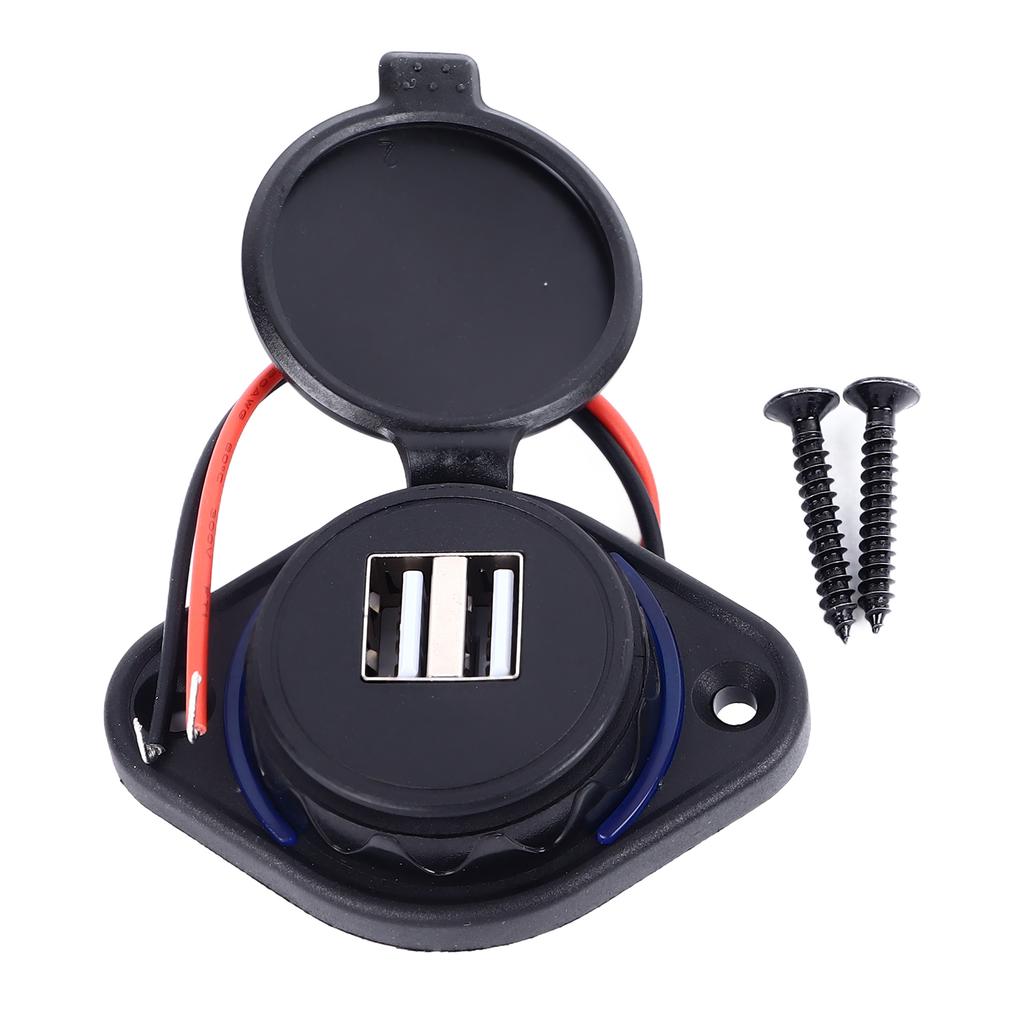 מטען USB מהיר לרכב לטלפון, נייד, רב-תכליתי, יעיל לנסיעות בכביש