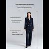 Women's Professional Double-Breasted Suit Jacket