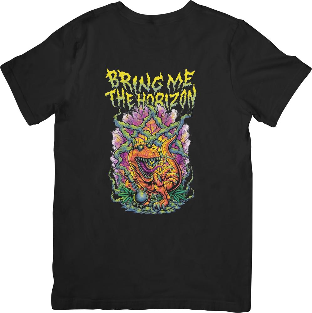 Bring me the Horizon collection Music vintage Retro Cotton TShirts BlackWhite