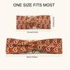 Autumn and winter keepwarm Knitted Twist Headband  Workout Running Sport Elastic Hair Bands for Women's Turban Hair Wrap