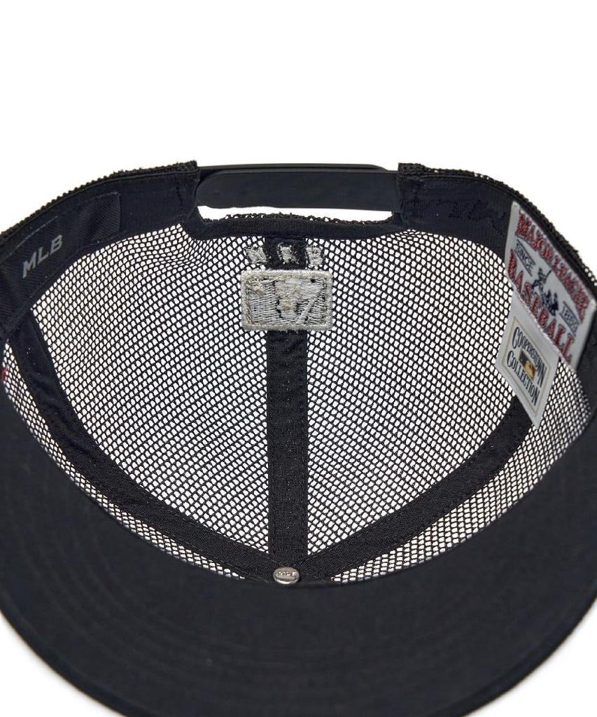 Emelbi Signature Patch Mesh Cap Ny (Black)