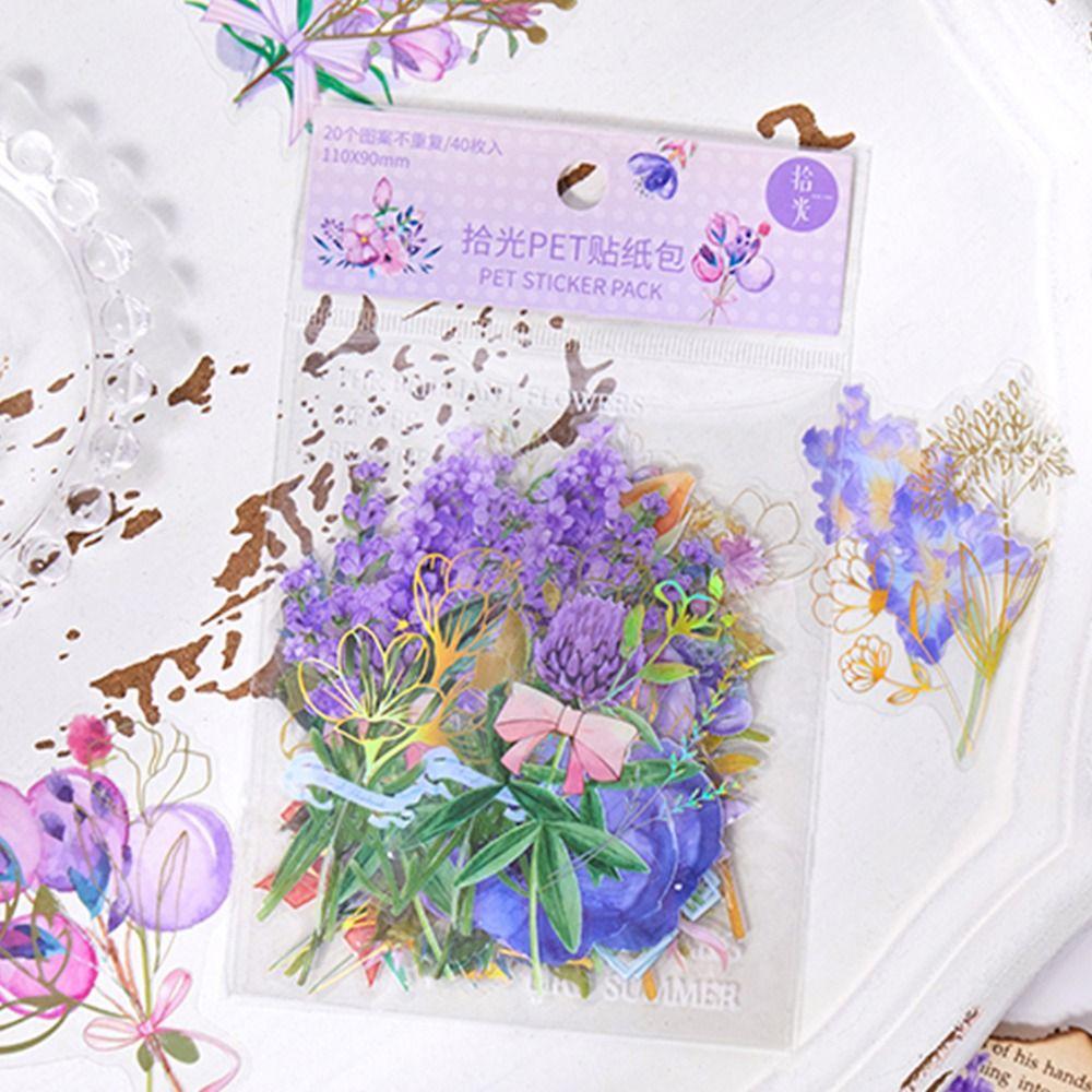 

Наклейки для дневника, самодельные поделки, декоративные наклейки для журнала, наклейки для растений и цветов из ПЭТ