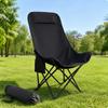 High Back Folding Camping Chair Compact Furniture Stable for Outdoor Recreation