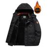 Casaco Grosso Quente Jaquetas Masculinas Corta-vento Roupas Masculinas Fleece Homens Casacos Longos Masculinos Casual Outerwear Clássico Jaqueta Longa Primavera Outono Inverno