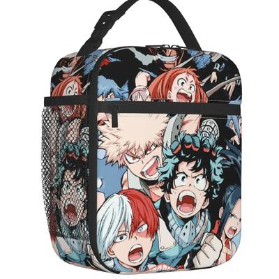 My Hero Academia Anime Manga Termoizolacyjne Torby na Lunch Kobiety MHA All Might Przenośna Torba na Lunch Piknik Wielofunkcyjny Pojemnik na Jedzenie