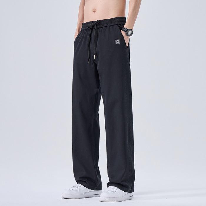 Jeans for Boys with Loose Drapes, Cool and Pure Straight Trousers In Summer