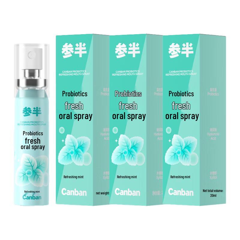 CanBan Invigorating Mint Probiotic Mouth Spray