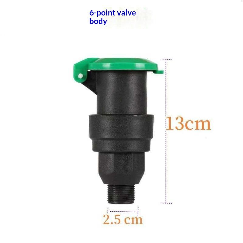 3/4 IN PE Water Valve Easy to Install Durable Leak Proof 1/2/3PCS Set for Home Garden Irrigation System