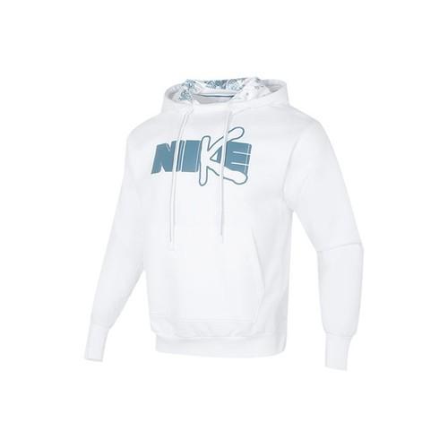 

Nike Біла повсякденна спортивна толстовка з великим принтом для чоловіків EU XL білий