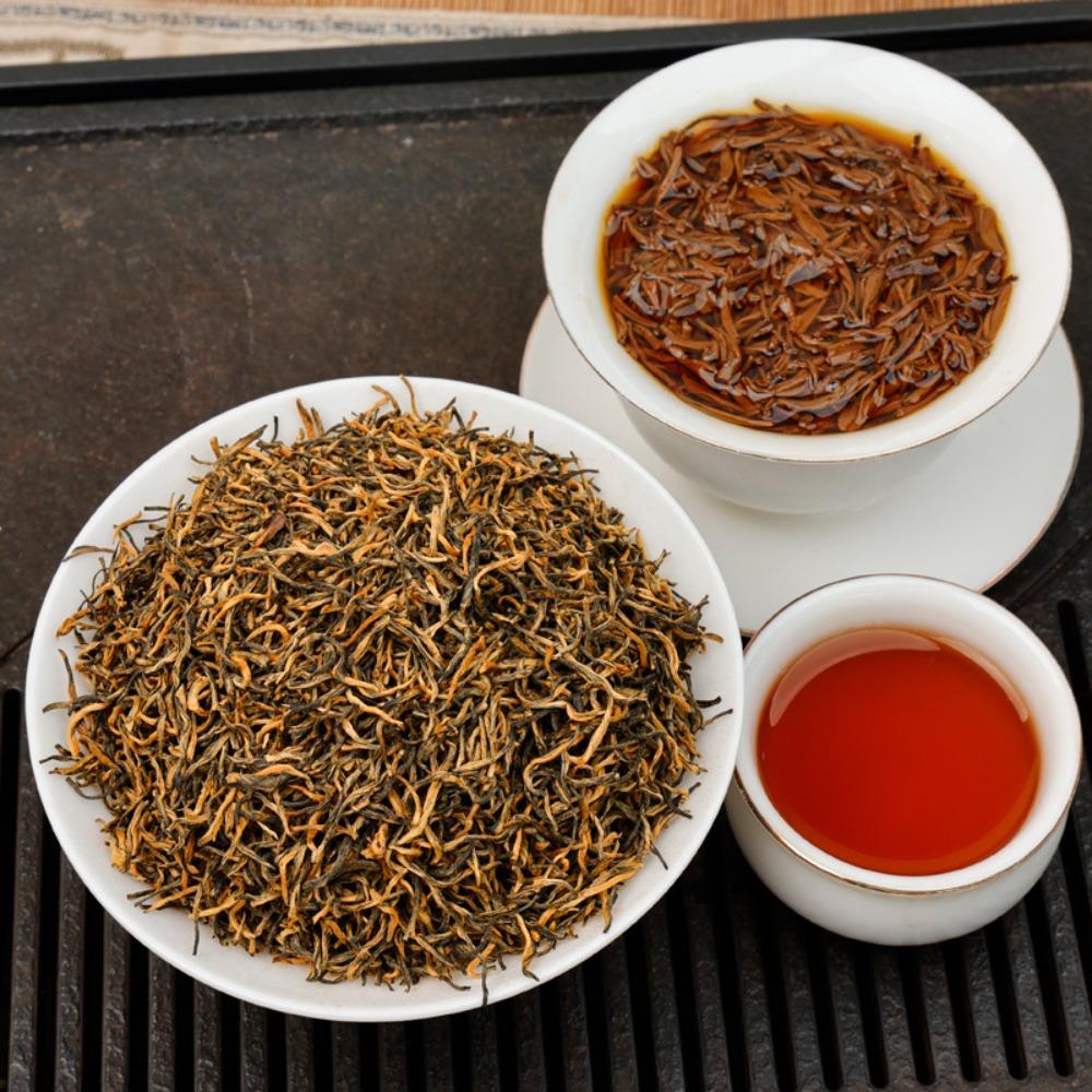 Dianhong tea Jin Junmei Zhengshan small species Yinghong lemon black tea leaves wholesale gift box e-commerce model one piece delivery