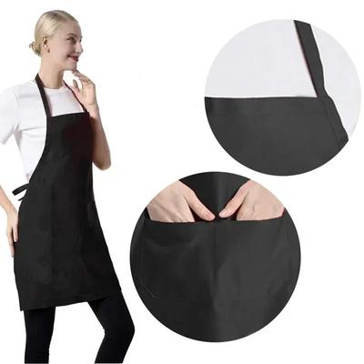 Mode Frauen Männer Schürze Küche Kochen Koch Reinigung Restaurant Kellnerin Schürze Benutzerdefinierte Print Logo Geschenk Großhandel