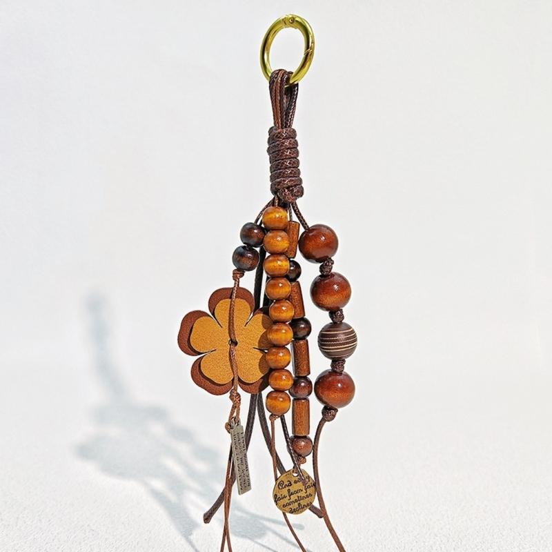 Braided Rope Keychain Bag Decorations Charms Car Keyring Trendy Bag Accessories Backpack Pendant Charm for Purse Bag