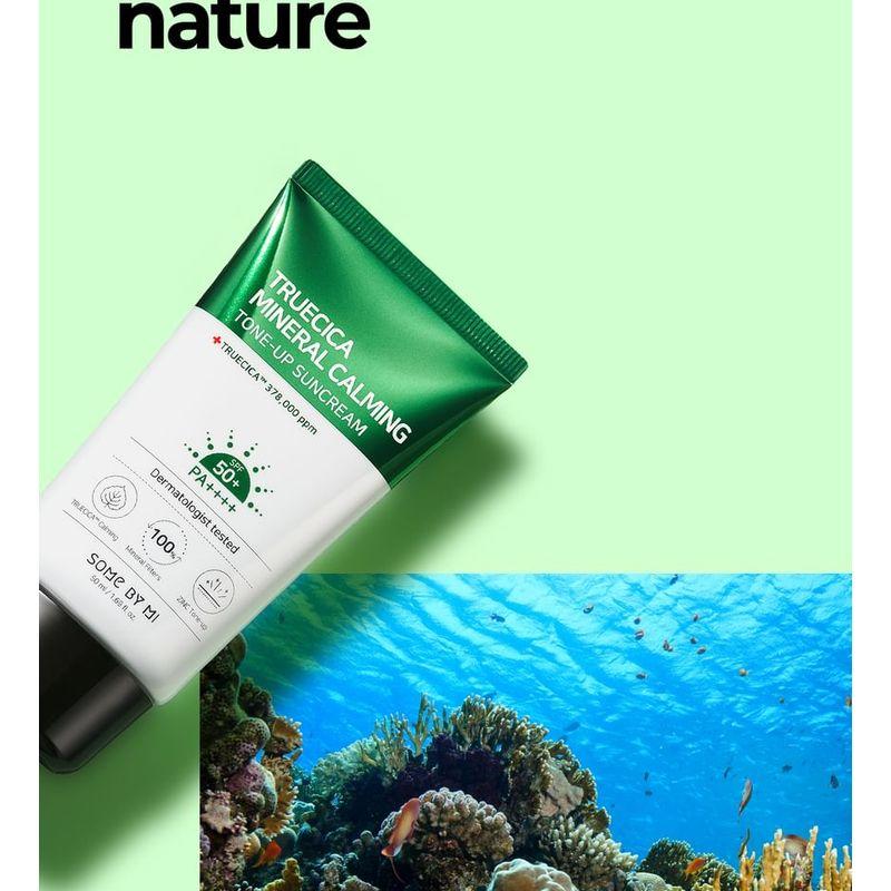 SOME BY MI - Truecica Mineral Calming Tone-Up Suncream