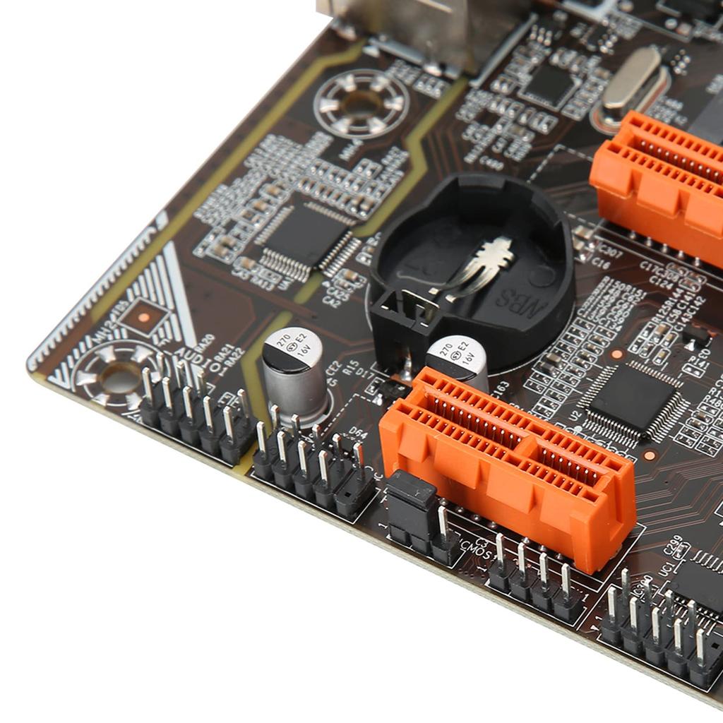M-ATX Desktop Motherboard, B75 LGA 1155 Gaming Motherboard, M.2 NVME/SATA Slot, Dual Channel DDR3/Power 3+1 Mode, VGA/DVI/HDML, i7 Processor
