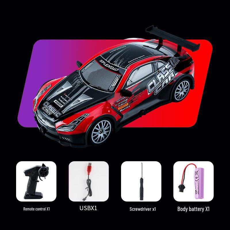 AE86 1:24 High-Speed Drift RC Car - Four-Wheel Drive Model Toy for Kids