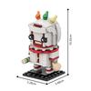 MOC American Horror Story Twisty The Clown Model Building Block Theater Killer Clown Brickheadz Horror Doll Brick Toy Adult Gift