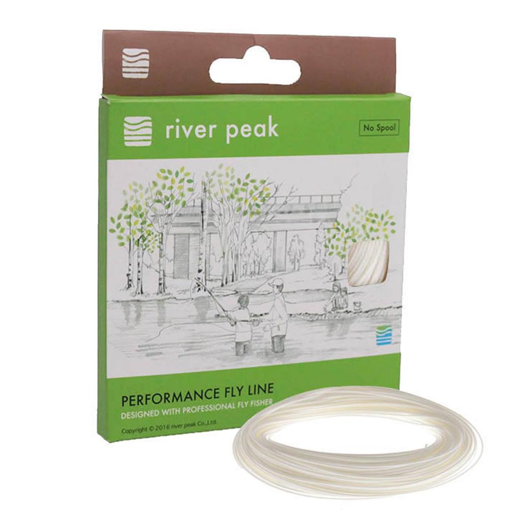 DT-6F Double Taper Floating Fly Line, 100FT (30.5m) (White)