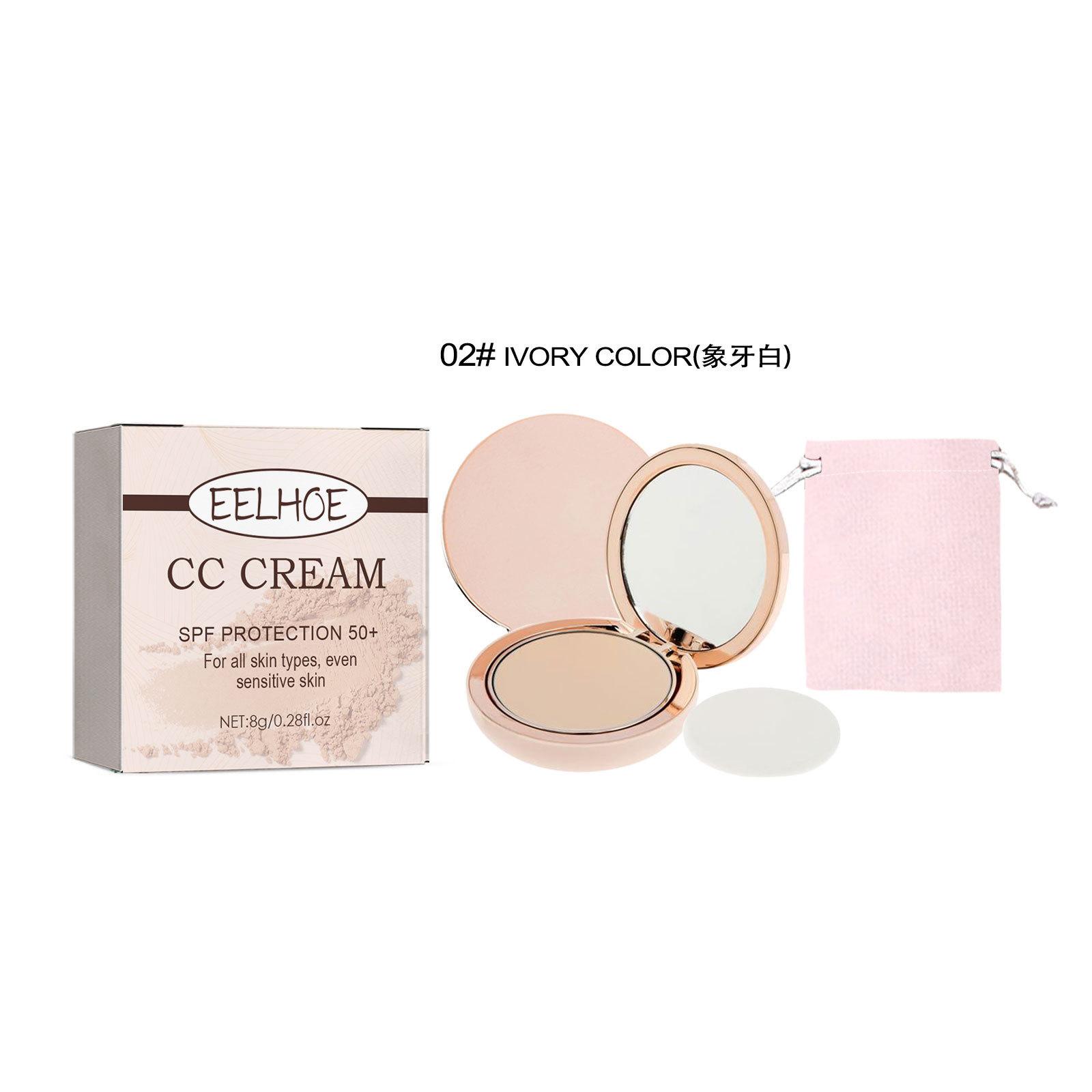 

Eelhoe Air Cushion CC Cream Натуральная увлажняющая основа Консилер Отбеливающий жироконтроль Косметика для макияжа BB крем Ivory white