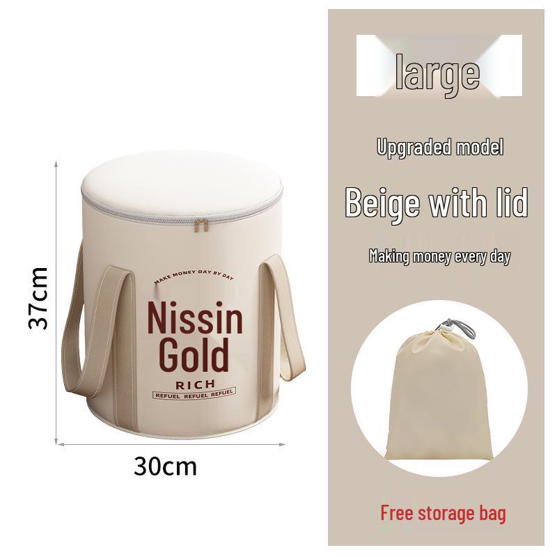 Portable Insulated Foldable Foot Bath Bucket - Travel-Friendly and Deep for Household Use
