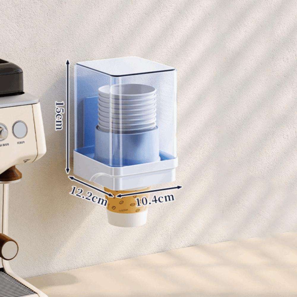Wall-mounted Disposable Cup Storage Rack Paper Cup Dispenser  Water Cooler Area