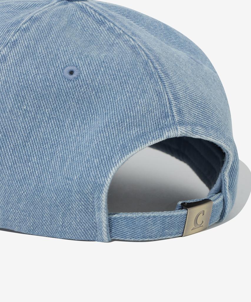 COVERNAT Logo Cozy Fit Denim Ball Cap Denim