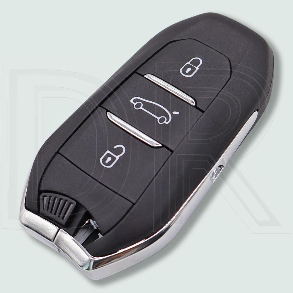 Llave Remota de Coche de Proximidad DR ID46/4A PCF7945/53 433MHz Para Peugeot 208 301 308 508 3008 5008 Citroen C3 C4 C4L C5 Picasso DS5 DS6