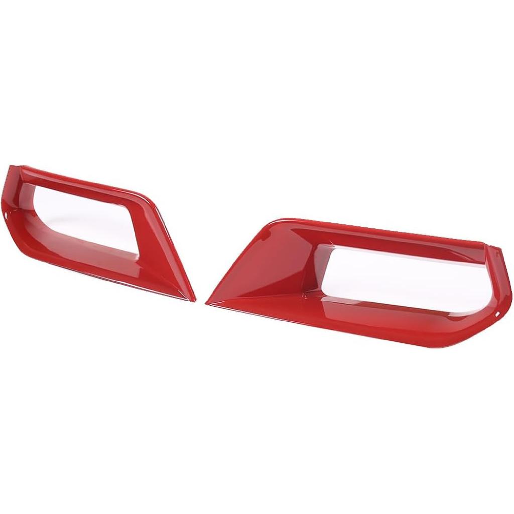 Car Front Side Bumper Air Duct Vent Frame for Chevrolet Corvette C7 Z06 2014-2019 Auto Front Bumper Cover Air Vent Intake Duct Decoration Trim