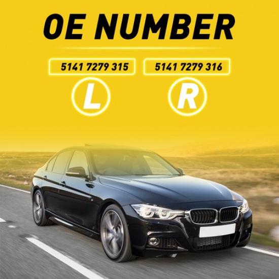 Inner Trim Door Pull Handle Beige Set For BMW F30 F80 F31 Front Left & Right EXV