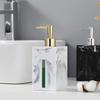 500ml marble soap dispenser ceramic bathroom shower gel shampoo bottle press lotion bottle bathroom accessories