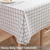 Table Cloth For Home Waterproof Plaid Stripe Dining Tablecloth Kitchen Decorative Rectangular Coffee Cuisine Party Table Cover