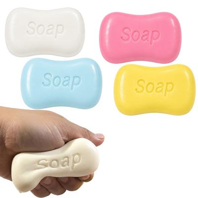 Seifenförmiges Squishy Stressabbau Spielzeug Langsam aufsteigendes Knet-Fidget-Spielzeug Weicher Schaumstoff Angstlinderndes Schreibtischspielzeug für Kinder Erwachsene