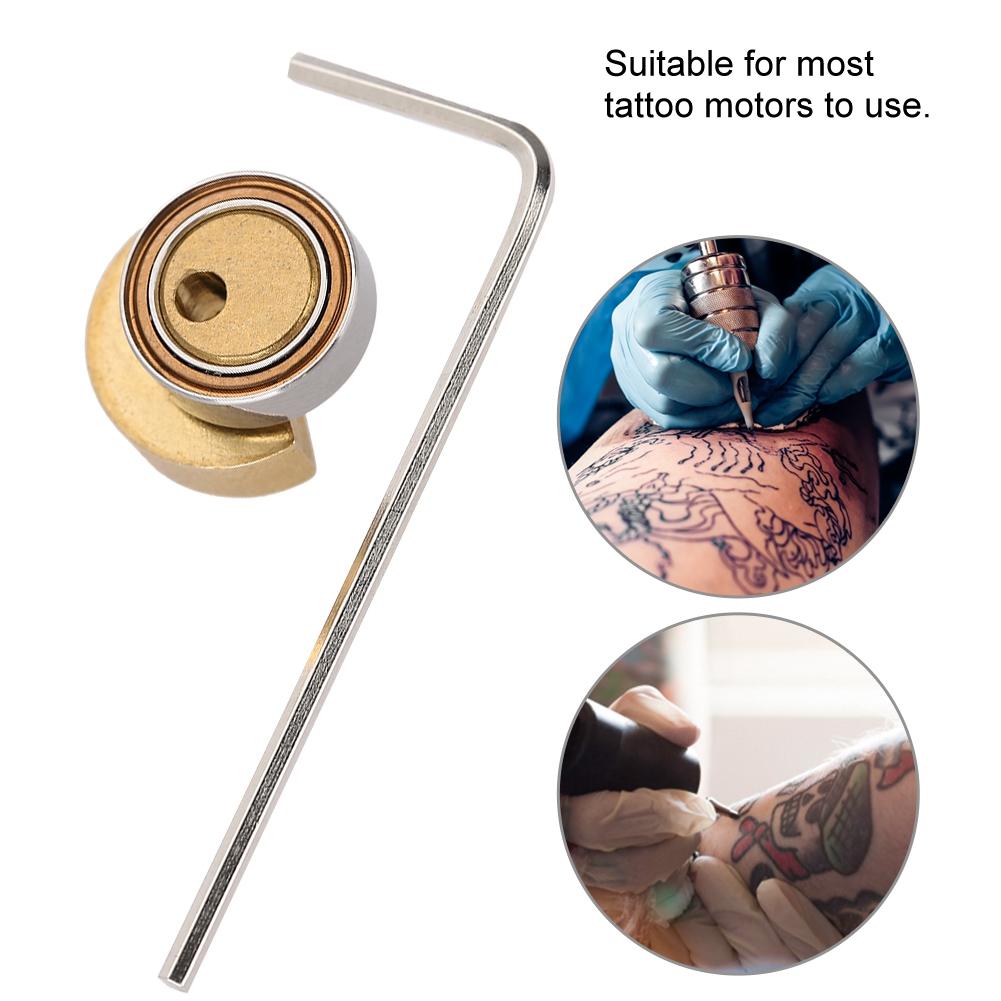 Accesorii profesionale pentru motor de tatuaje din alamă aurie, accesorii pentru roți excentrice cu came
