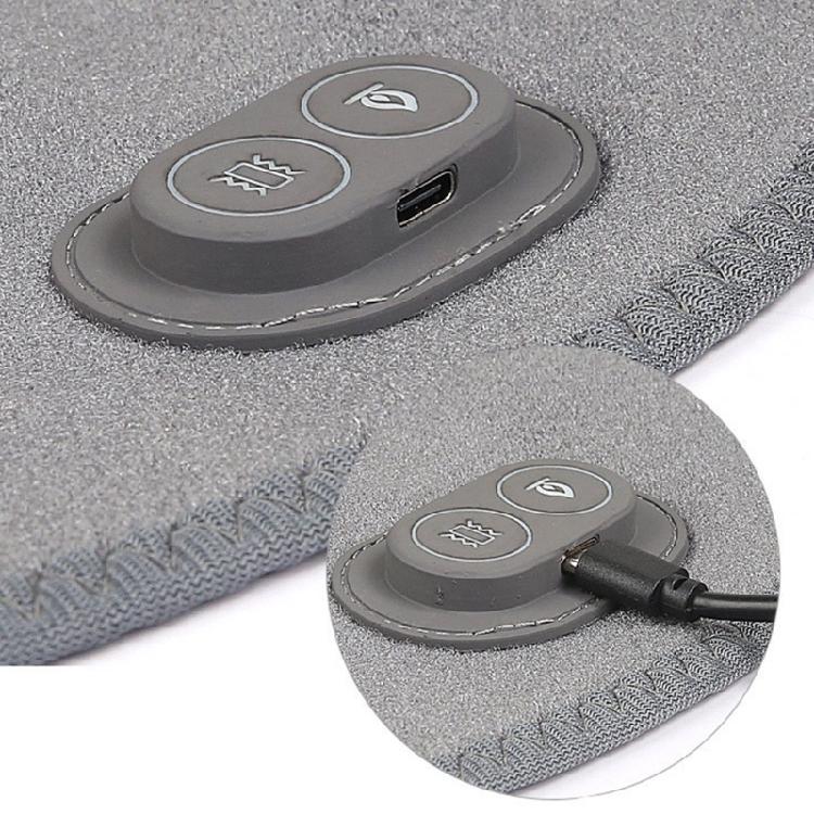 Electric Massage Knee Pad Heated Knee Massager with Heat 3 Heating Levels USB Knee Heating Pads for Elders