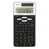 Sharp Calculator Scientific 470 Functions Box El-506Tsb-Wh