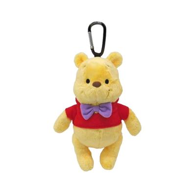 Nakajima Corporation Winnie the Pooh Plysj Økopose, Fargerik, 202215-24, H19 x B13 x D9cm