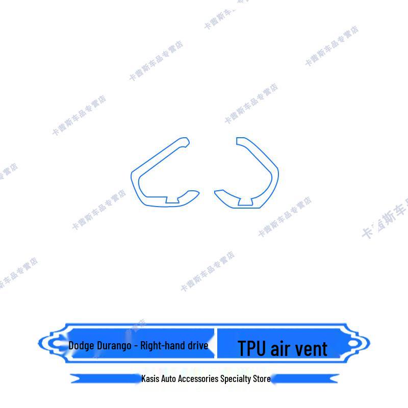 Dodge Durango Interior Film for Navigation Screen and Control Panel - Fits 24 Models