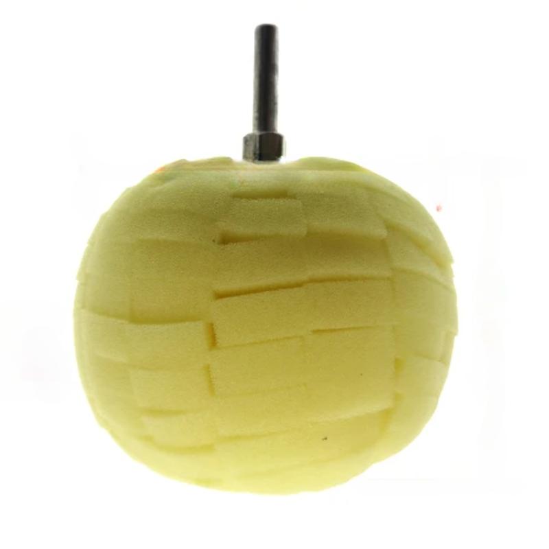 Car Polishing Pad Buffing Foam Sponge Pad Cone Polisher Buffer Pad Automotive Waxing Kit for Car Wheel Hub Headlight Polishing
